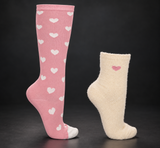 Socken Herzen in Geschenkbox