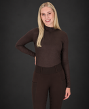Funktionsshirt Brown