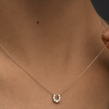 Filigrane Sparkling Hufeisenkette